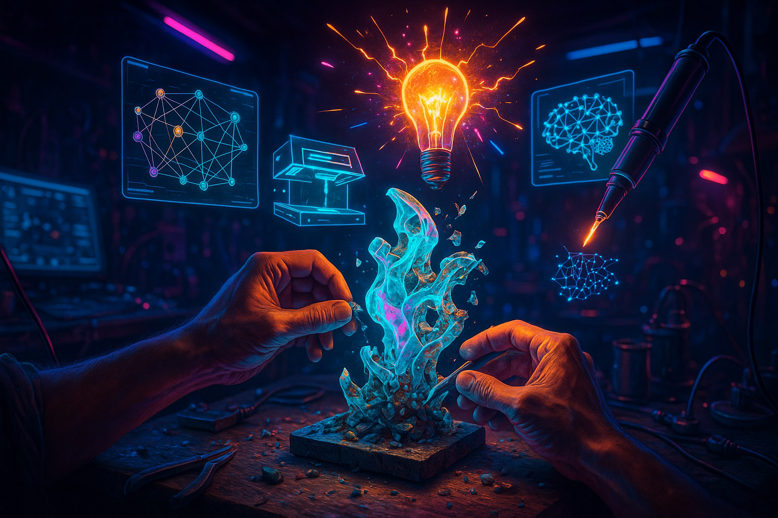 Bastelprojekte mit KI: Kreativität boosten