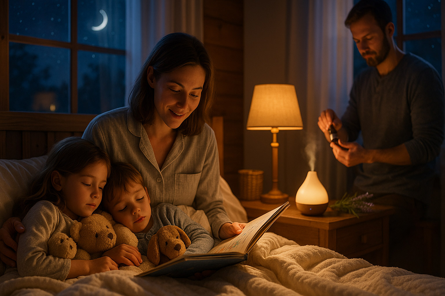 Schlafrituale für besseren Familienalltag