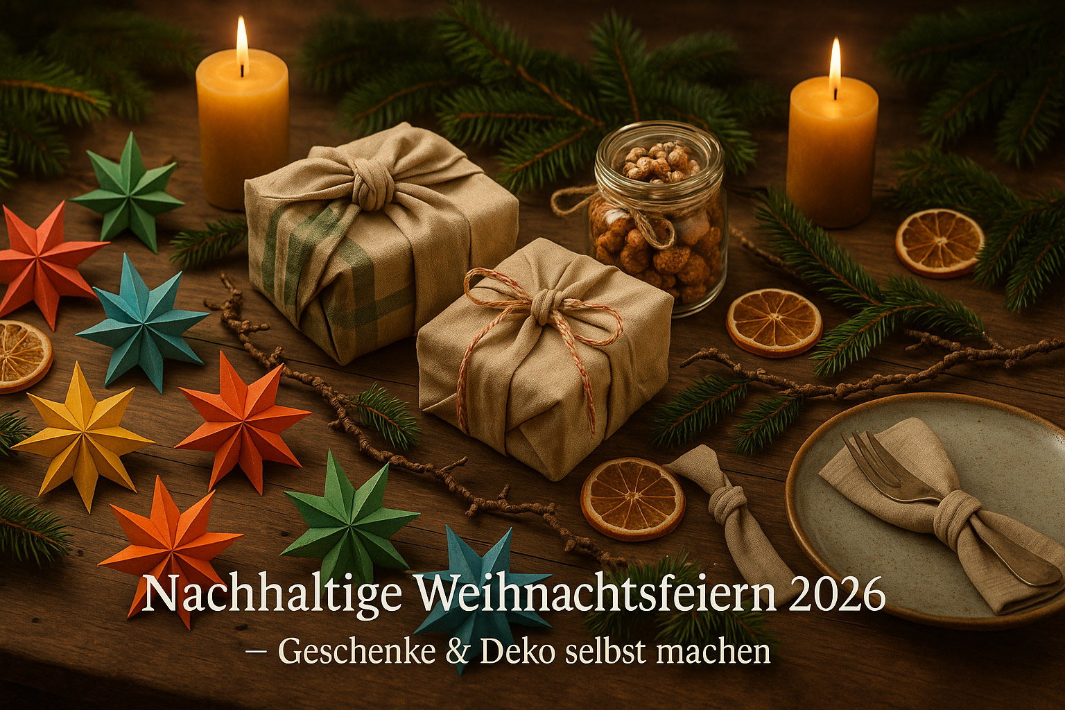 Nachhaltige Weihnachtsfeiern 2026