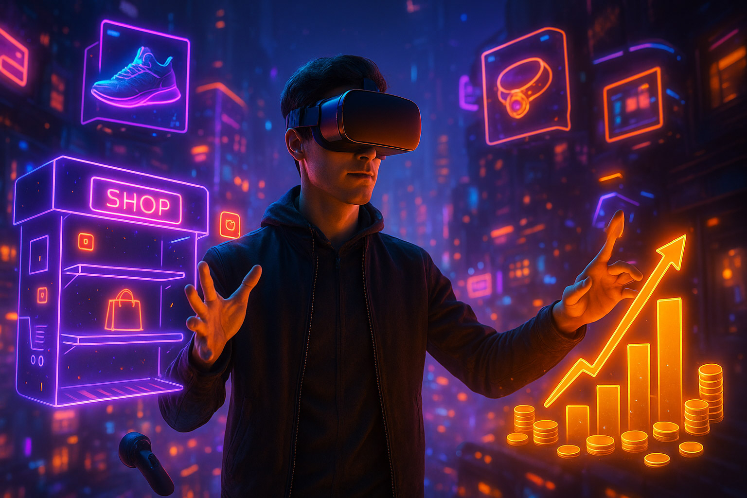 Perfekter Nebenjob: Dropshipping im Metaverse starten