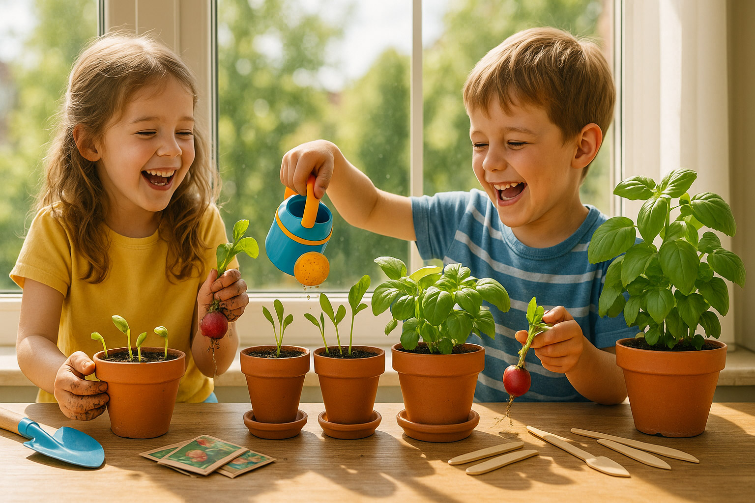 Pflanzen züchten mit Kindern: Von Samen zur Ernte