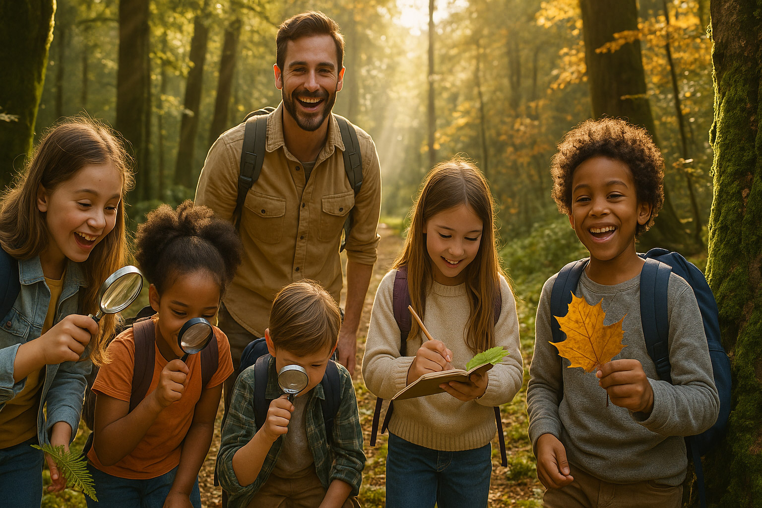 Waldspaziergänge mit Lernfokus