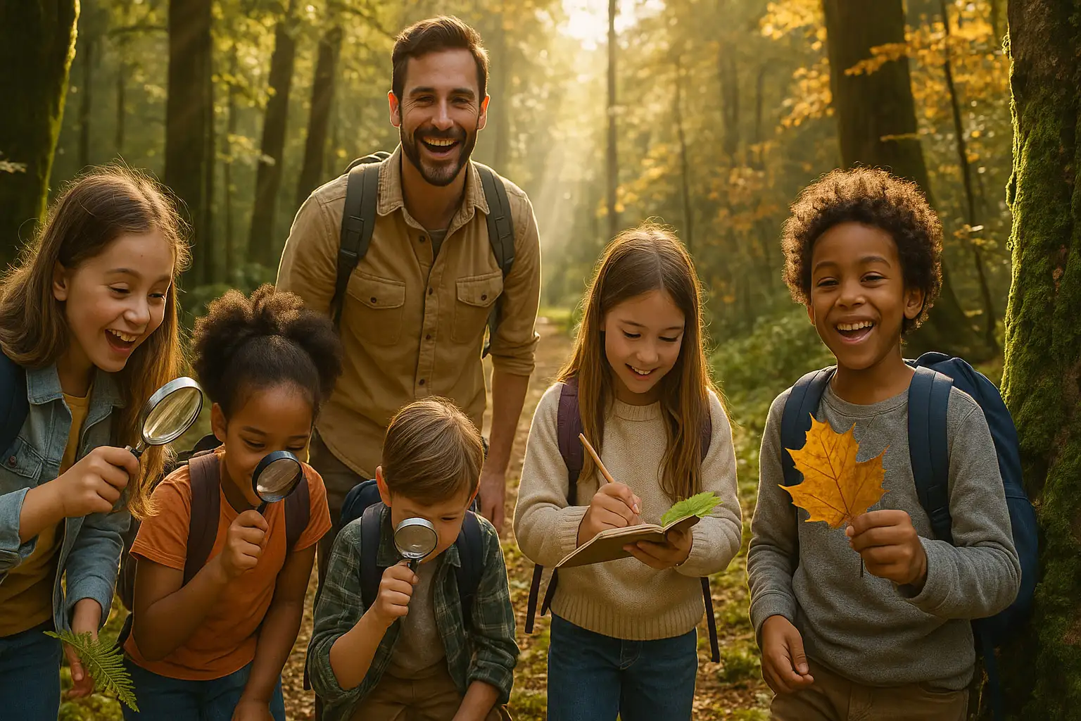 Waldspaziergänge mit Lernfokus