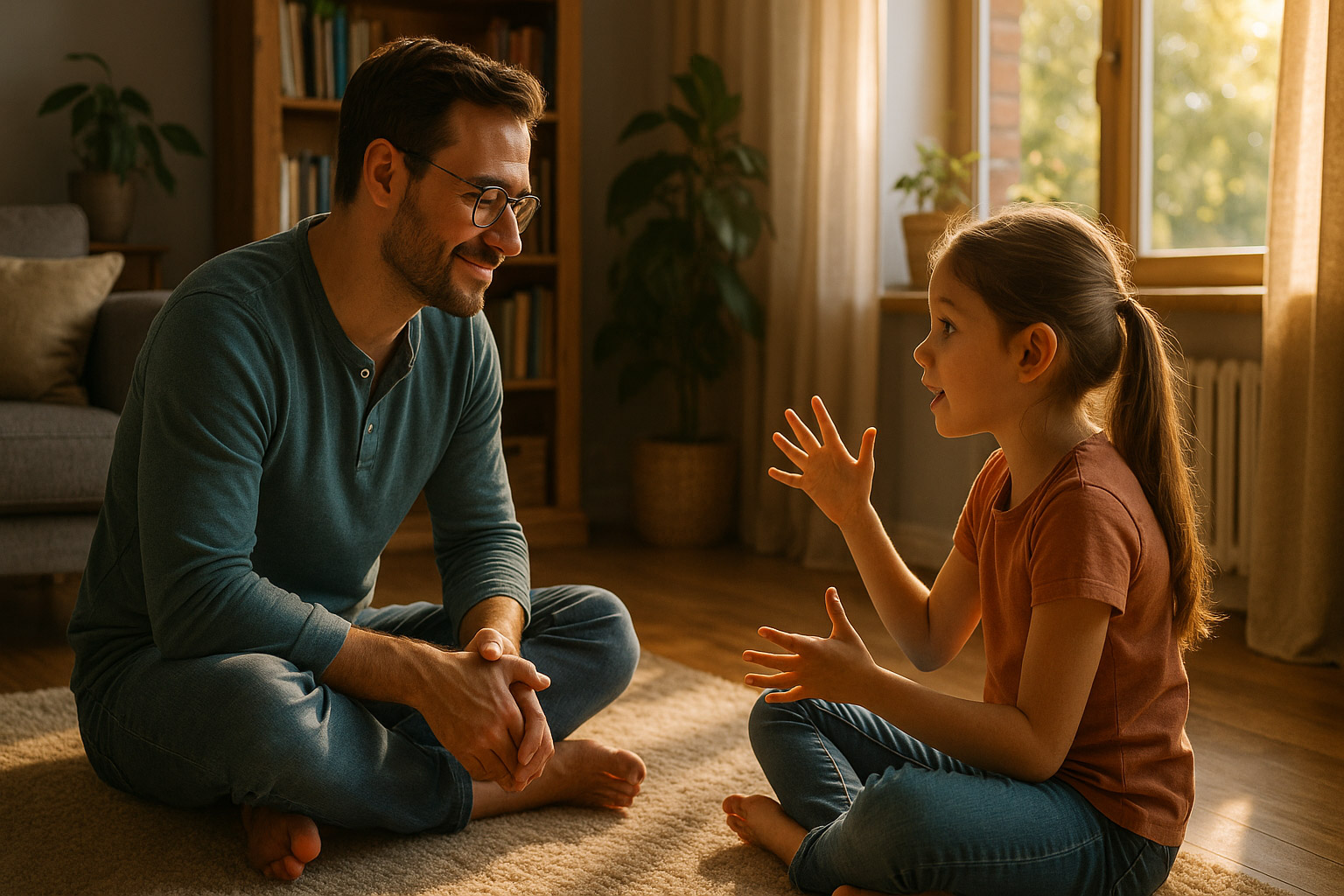 Eltern-Kinder-Dialoge: Tiefes Zuhören üben