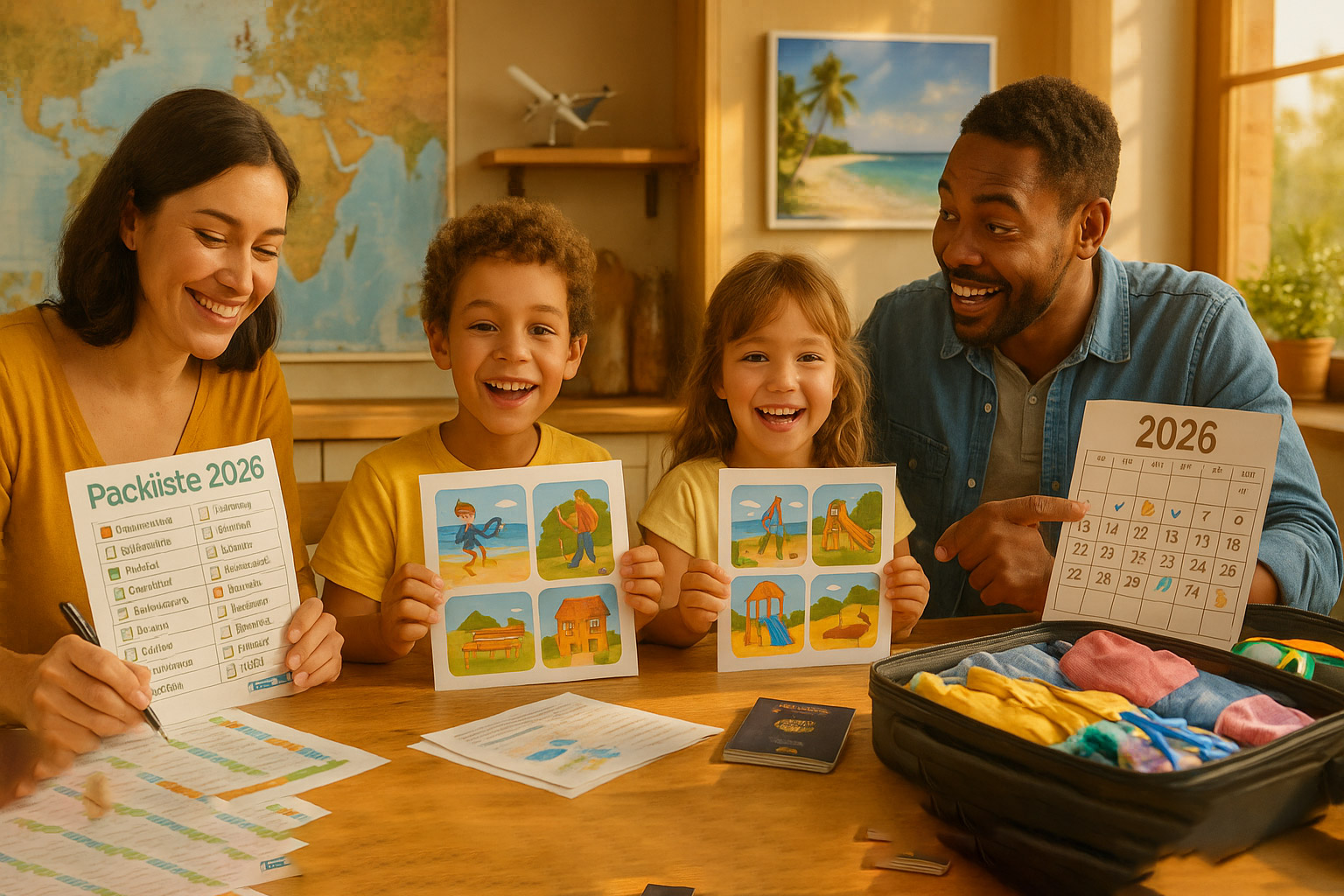 Familienurlaub Planung: Checklisten für 2026