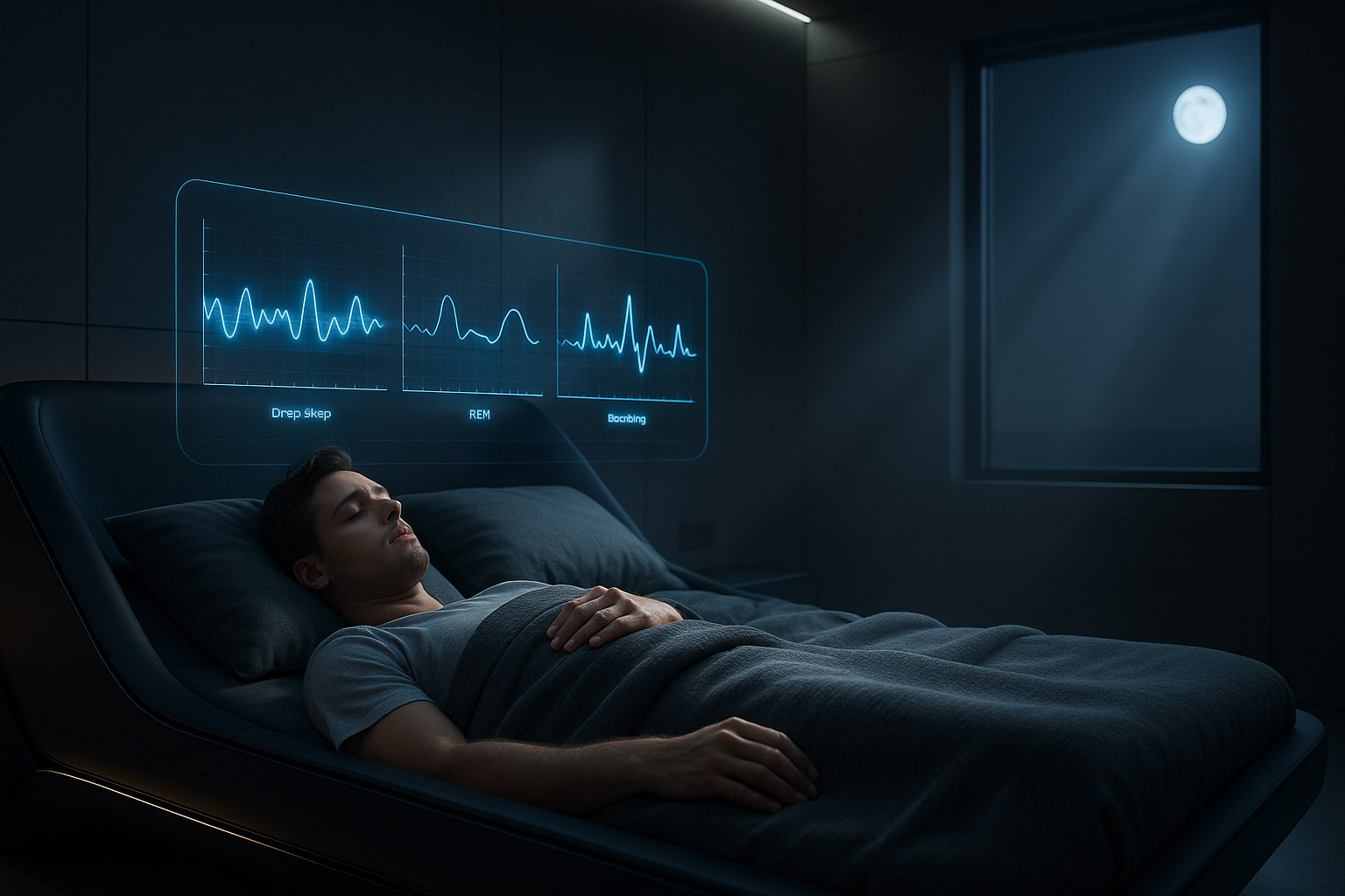 Gesundheits-Tracker im Schlafzimmer 2026