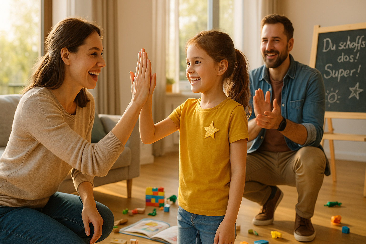 Positive Verstärkung: So erziehst du selbstbewusste Kinder