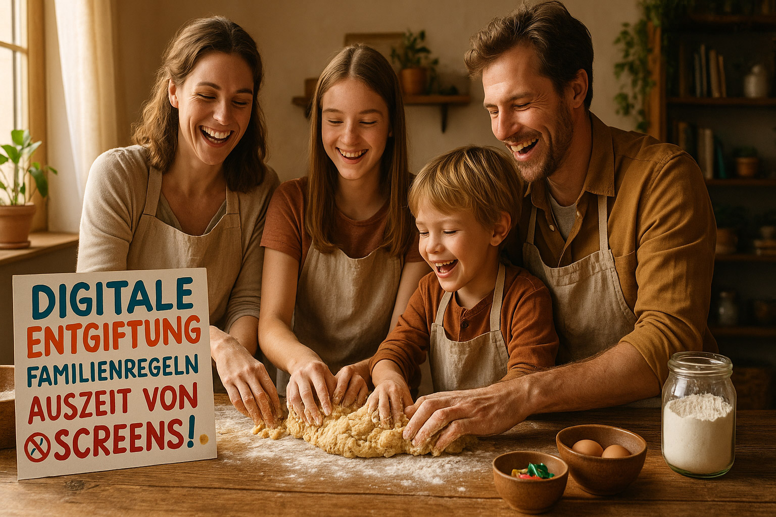 Digitale Entgiftung: Familienregeln