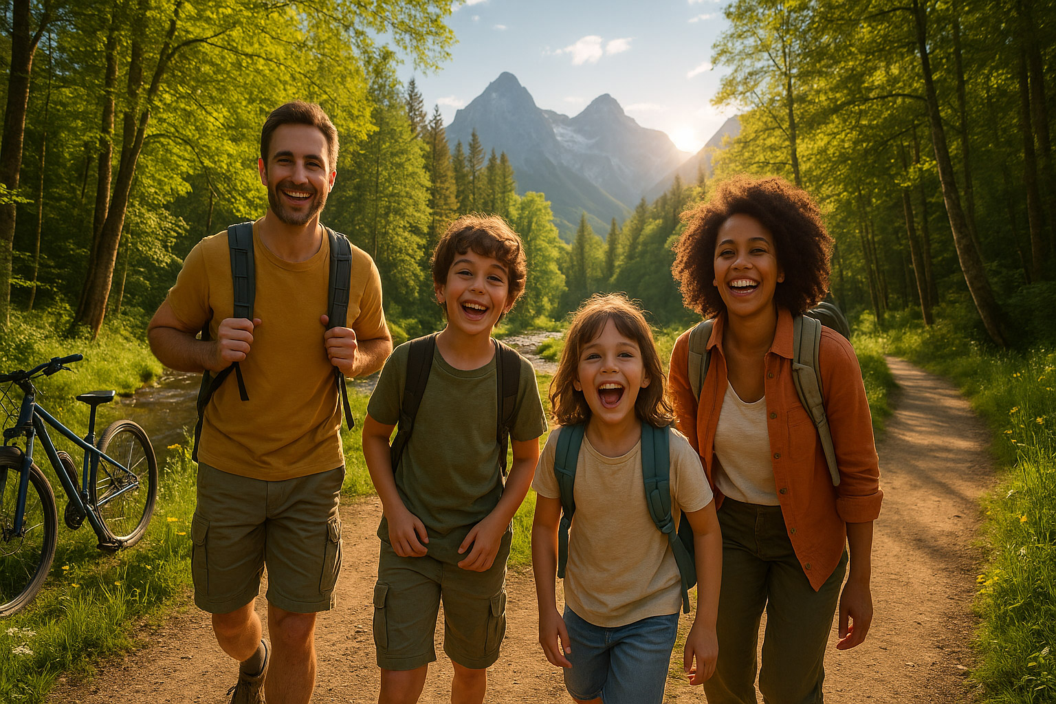 Wochenend-Abenteuer in der Natur – ohne Auto