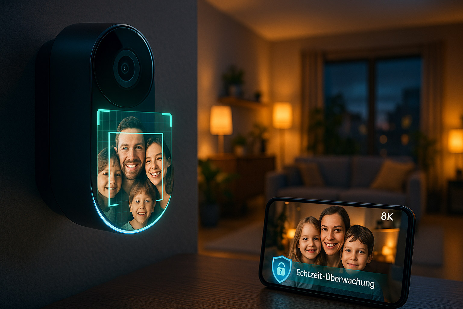 Smarte Sicherheitskameras mit Gesichtserkennung 2026