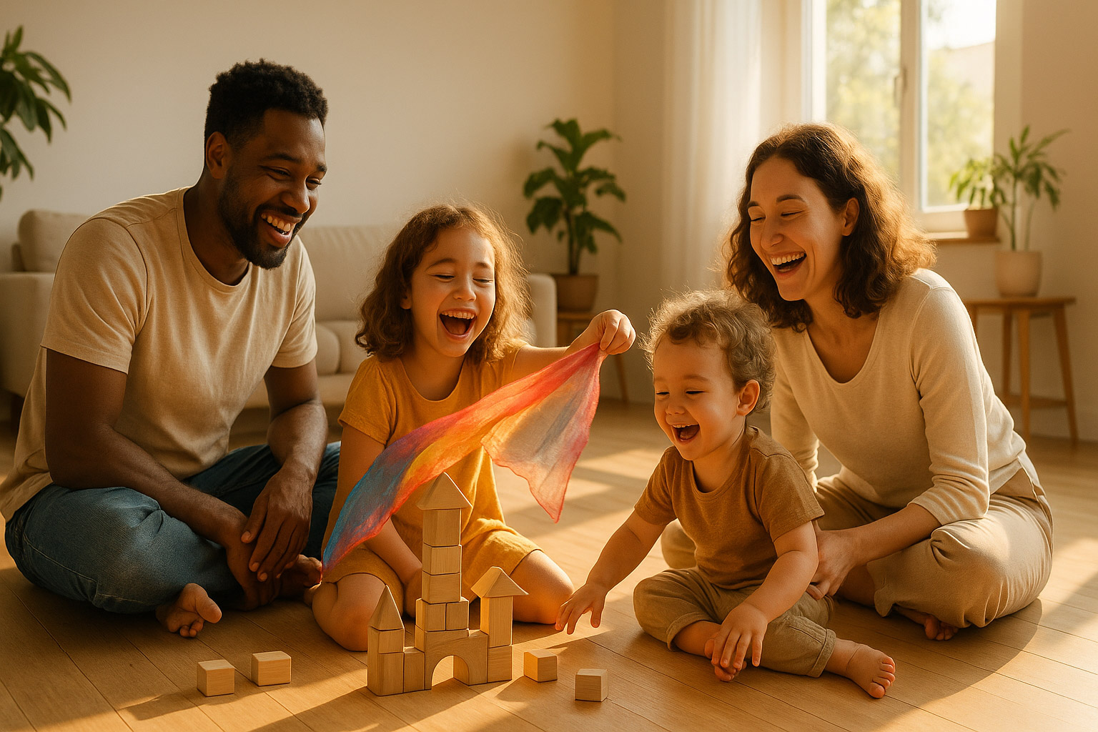 Familienminimalismus: Weniger Spielzeug, mehr Spielspaß